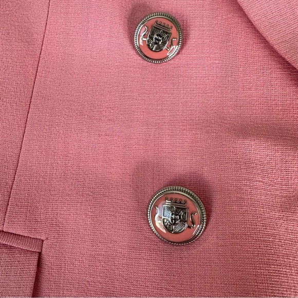 VERONICA BEARD Miller Dickey Jacket Blazer in Peony Pink SZ US 14 - Picture 4 of 11